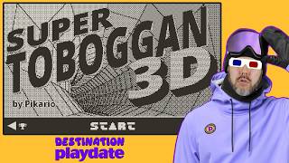 Super Toboggan 3D - Playdate gameplay + impressions @DestinationPlaydate
