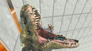 Dinosaur Racing - Which Dinosaur Can Overcome This Challenge | Animal Revolt Battle Simulator