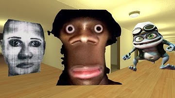 POV HI MY NAME IS AUUGHH CRAZY FROG AND SELENE DALGADO #garrysmod100k  #Nextbots