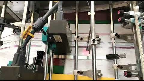 Digital  numbering perforation machine