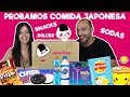 PROBAMOS COMIDA, SNACKS, SODAS Y DULCES JAPONESES!!