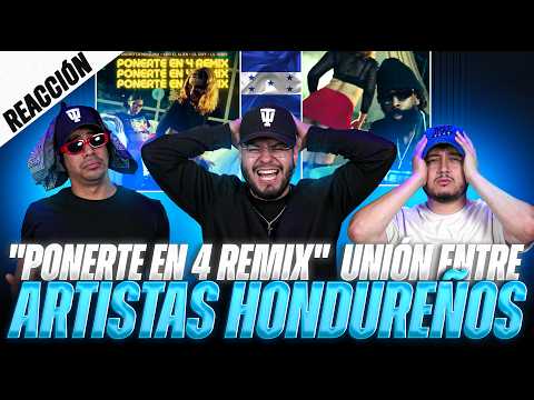 REACTION TO "PONERTE EN 4 REMIX" BY XANDRO LA MAQUINA, KBP, LIL ROY, AND LIL REMO || TRAPVLOG