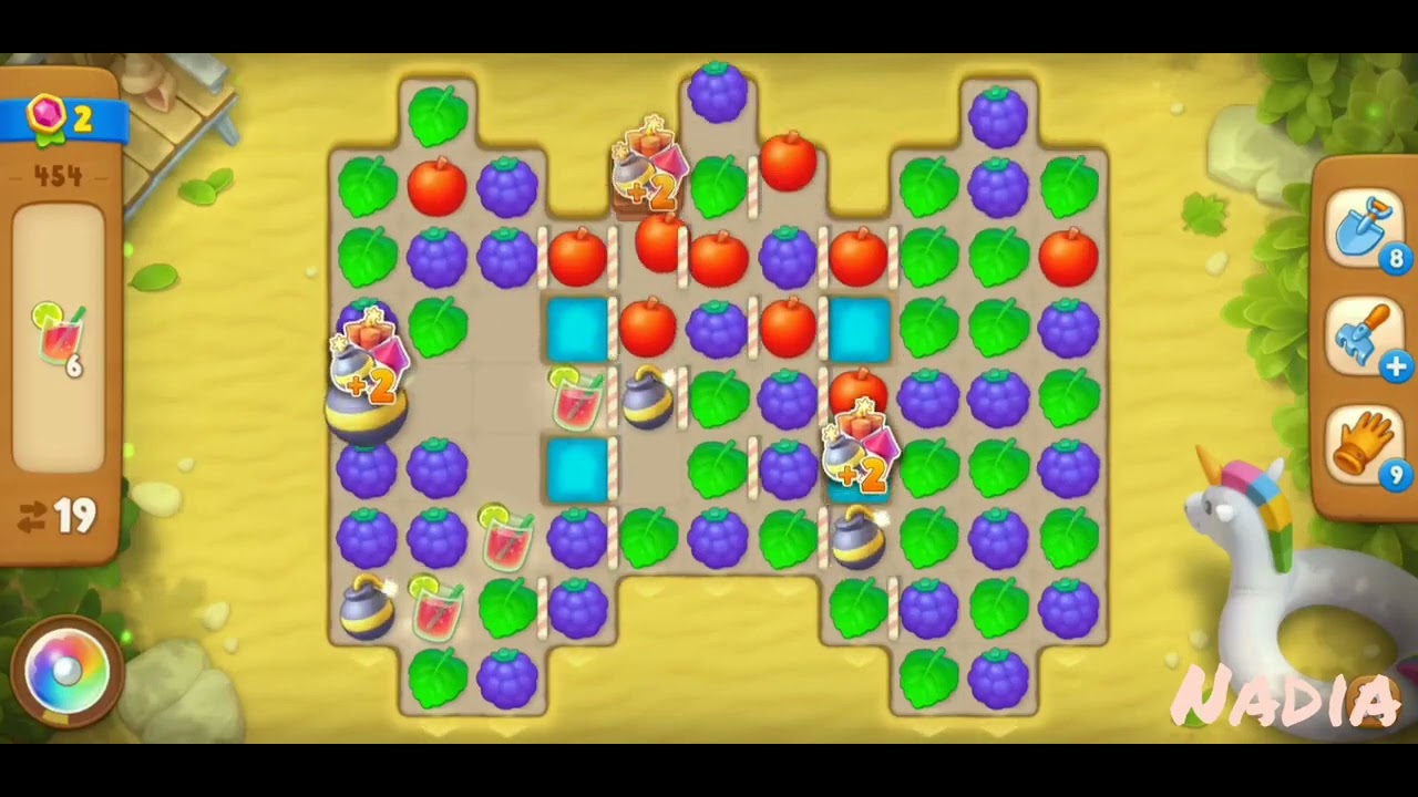 Gardenscapes Level 454🥀. No Boosters used