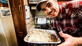Making Lasagna | RV COOKING !
