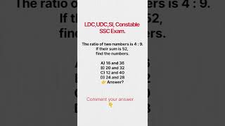 Only Smart Students Can Solve This Ratio Question 😏 #shorts #maths