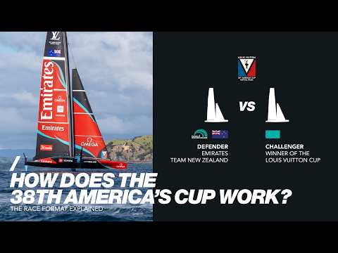 How does the 38th America's Cup work? The Race Format Explained.