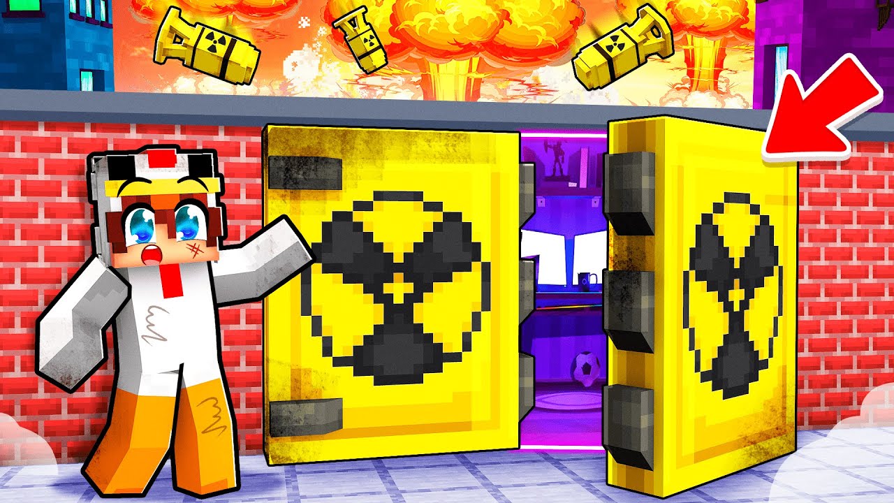 Nous allons MOURIR...FIN du MONDE une BOMBE NUCLÉAIRE va tomber sur Minecraft !