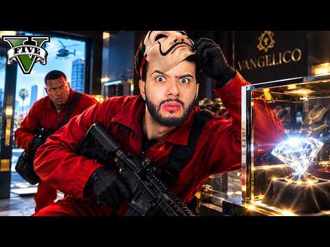 ROBBING A JEWELRY STORE IN GTA V! 🥷💎