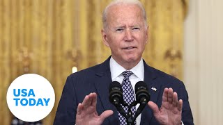 President Joe Biden delivers remarks on ending the war in Afghanistan | USA TODAY