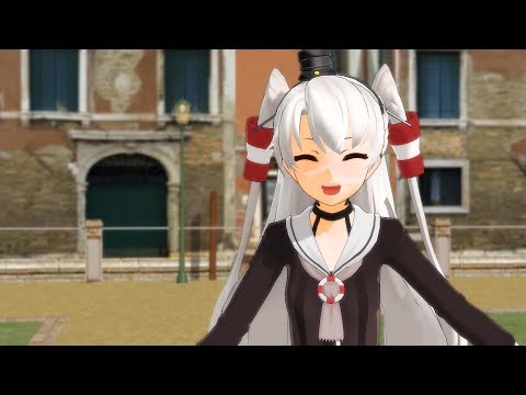 [MMD] 天津風 [うそつき]