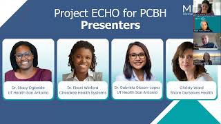 Project ECHO Series for PCBH - Information Session (4/2/24)