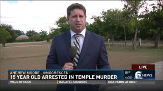 15-year-old arrested in Temple murder