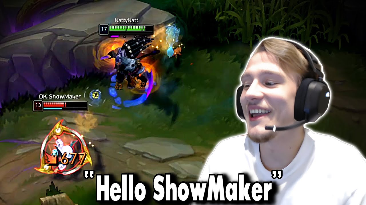 The NattyNatt Rengar vs ShowMaker REMATCH