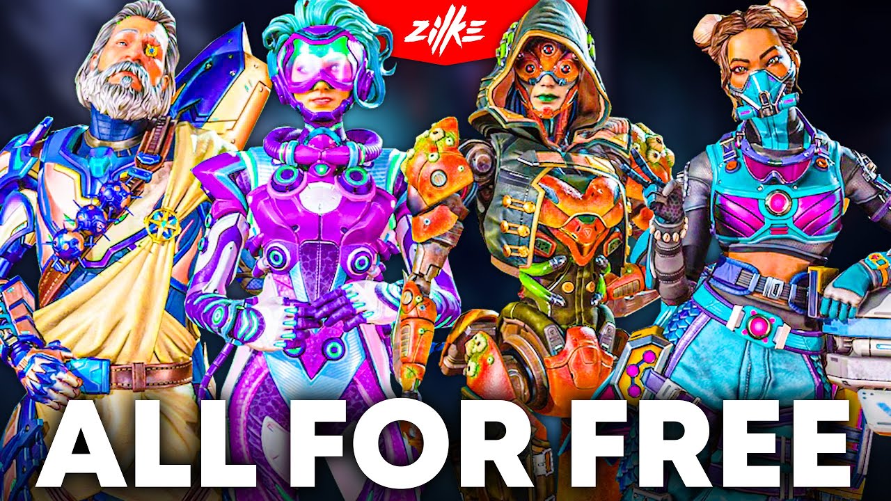 DARK DEPTHS ALL FREE 😏😏😏 × Apex Legends