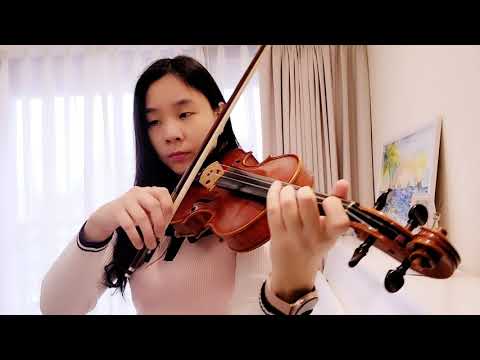 篠崎小提琴教本／第二冊 第58首 小步舞曲／示範演奏：大妍老師
