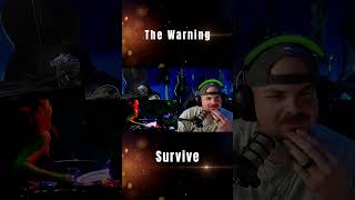 The Warning  - Survive - Reaction #thewarningrockband #musicreactions #reaction #music #rockreaction