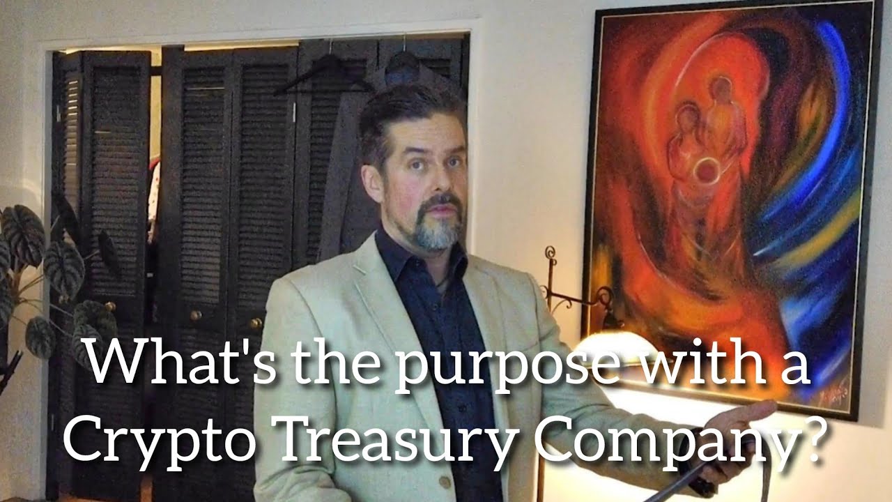 What´ s the purpose of a Crypto Treasury Company and how can it make you wealthy?