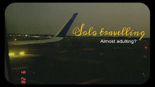 Solo trip 🎧⊹♡ visiting my previous school, mini shopping etc. #vlog