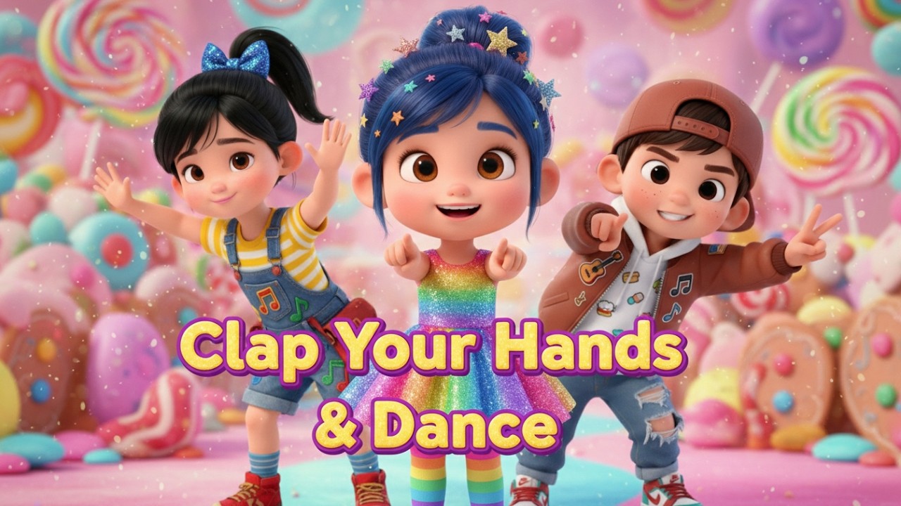 If You're Happy and You Know It | Clap Your Hands & Dance | Action ...