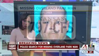 Overland Park police search for missing endangered man