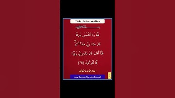 سورة الانعام - سورة 06 - اية (78)