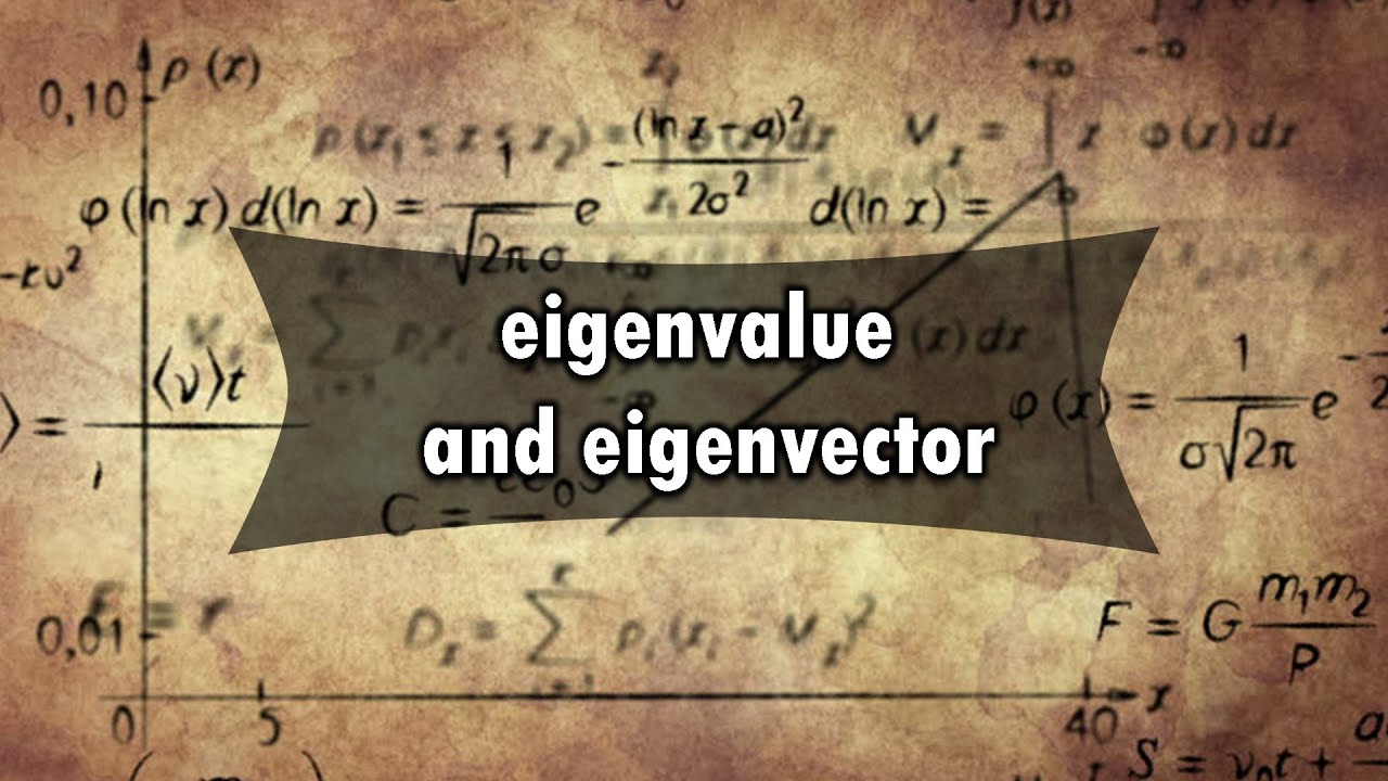 4- Diff.2 - eigenvalue and eigenvector - YouTube