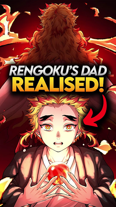 Shinjiro Rengoku (Kyojuro's Dad) Blamed himself for Kyojuro's Death! Demon Slayer Explained #shorts