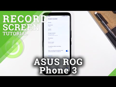 ASUS ROG Phone 3에서 화면을 녹화하는 방법 – 일시적인 콘텐츠 캡처