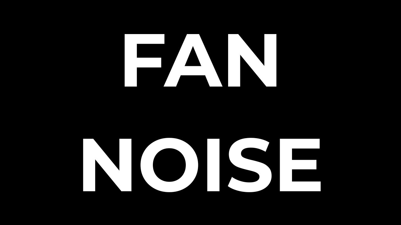 10 Hours Fan Noise for Deep Sleep | Black Screen | Sleep All Night