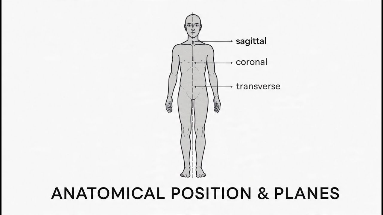 Anatomical Position and Body Planes | Human Anatomy Basics Explained