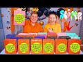 Сладость ИЛИ Гадость СЛАЙМ ЧЕЛЛЕНДЖ 🤢 TRICK OR TREAT SLIME CHALLENGE // пранк ЛИЗУН ХЭЛЛОУИН 2018