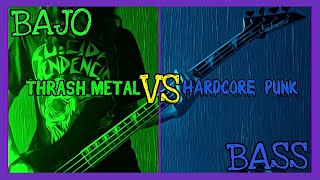 Thrash Metal vs Hardcore Punk / Bass Guitar / Bajo Eléctrico