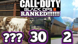 All Black ops 3 Multiplayer maps RANKED Net Worth