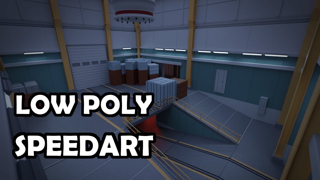 Nuke Ramp Blender 2.8 Low poly speed art | CS:GO - Nuke ramp - YouTube