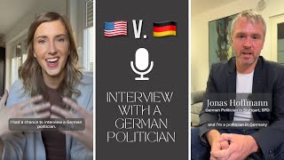 USA V. GERMANY - Interview with a German Politician @jonashoffmannspd