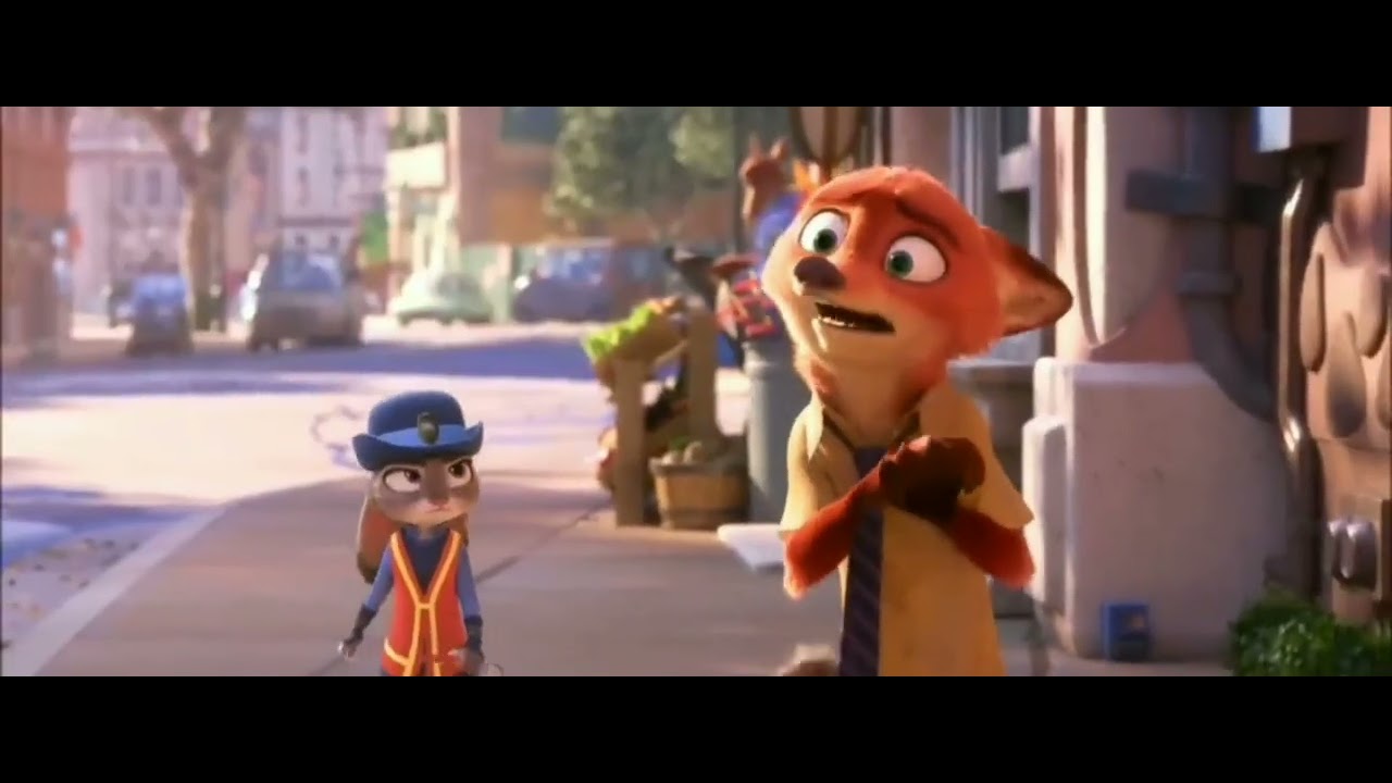 Zootopia movie: Nick Hustle To Judy ( 2016 ) 🦊🐰