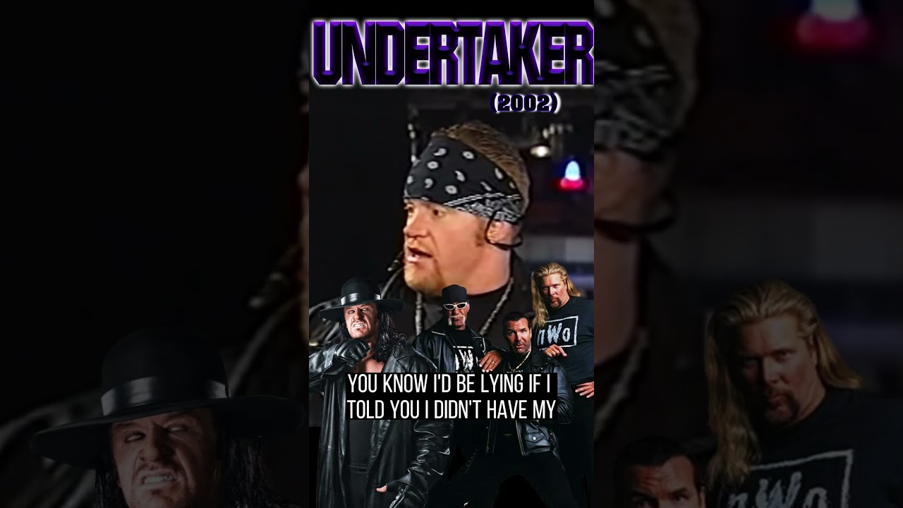 The Undertaker Talks nWo In The WWE (2002) 
