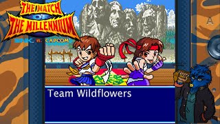 SNK vs Capcom: Match of the Millenium -  Tag Battle: Sakura & Yuri