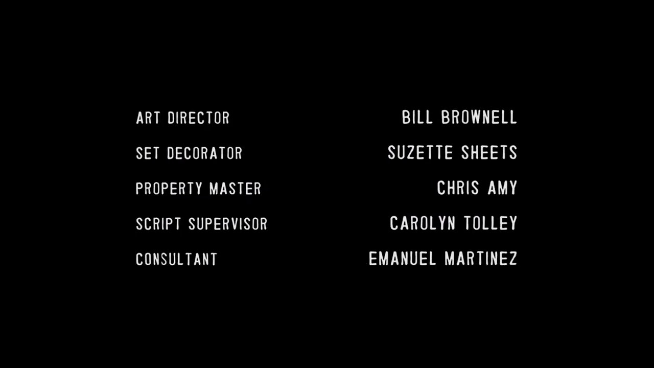 Detroit 1-8-7 Credits