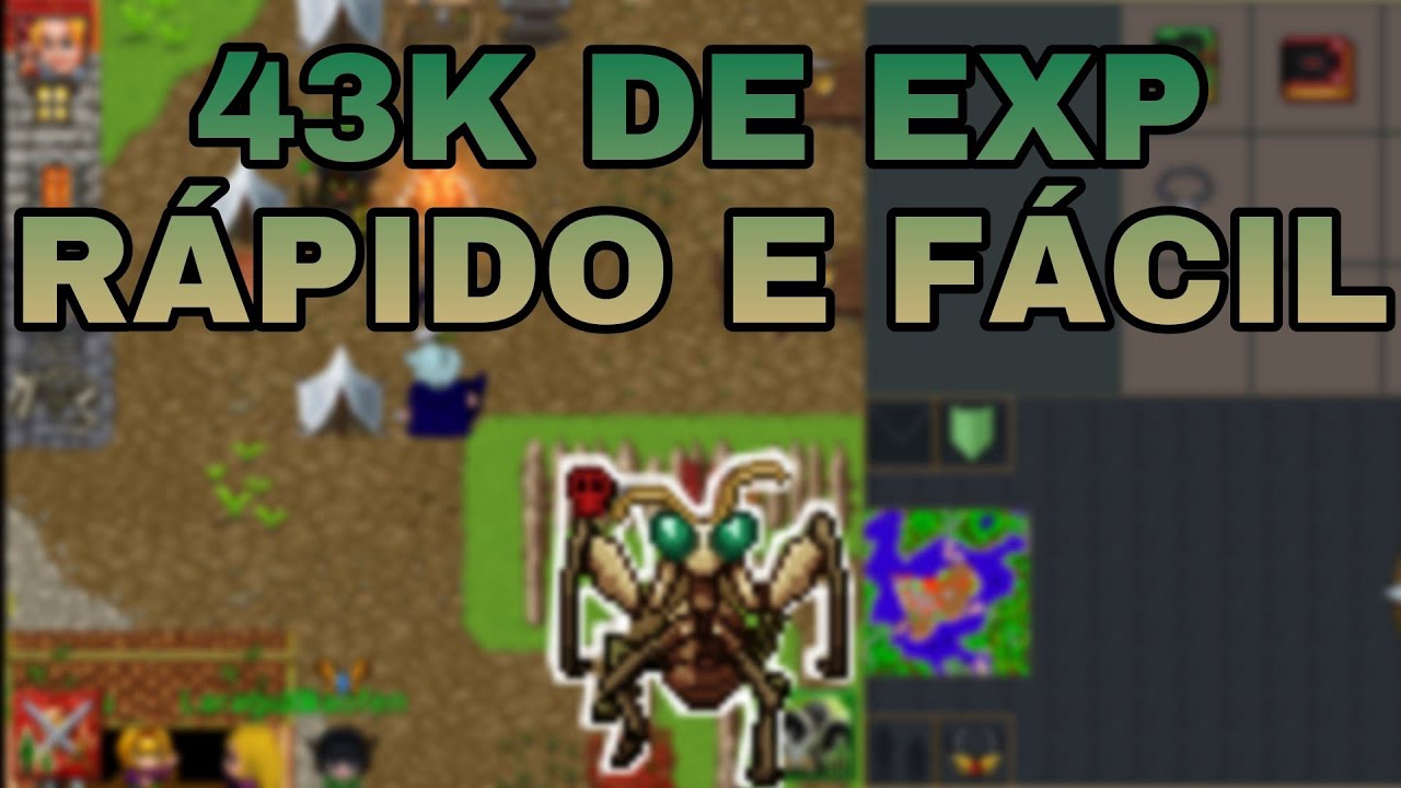 COMO FAZER PASSO A PASSO a quest Crysmantis de hunterra no Tibia-ME