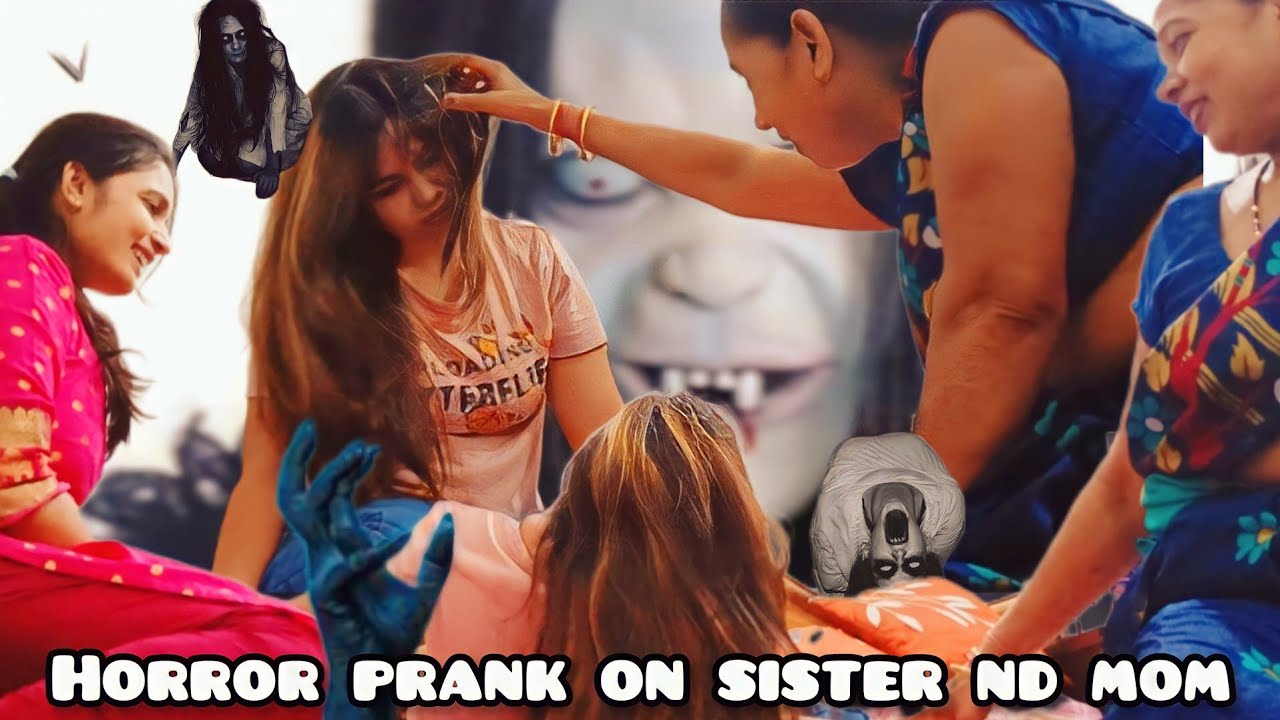 GHOST PRANK ON MAMMY ND SISTER👻 😱 || GONE WRONG ️ - YouTube