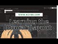 Learning the dvorak layout