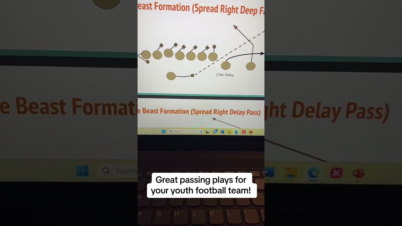 Great passing plays for your youth football team!