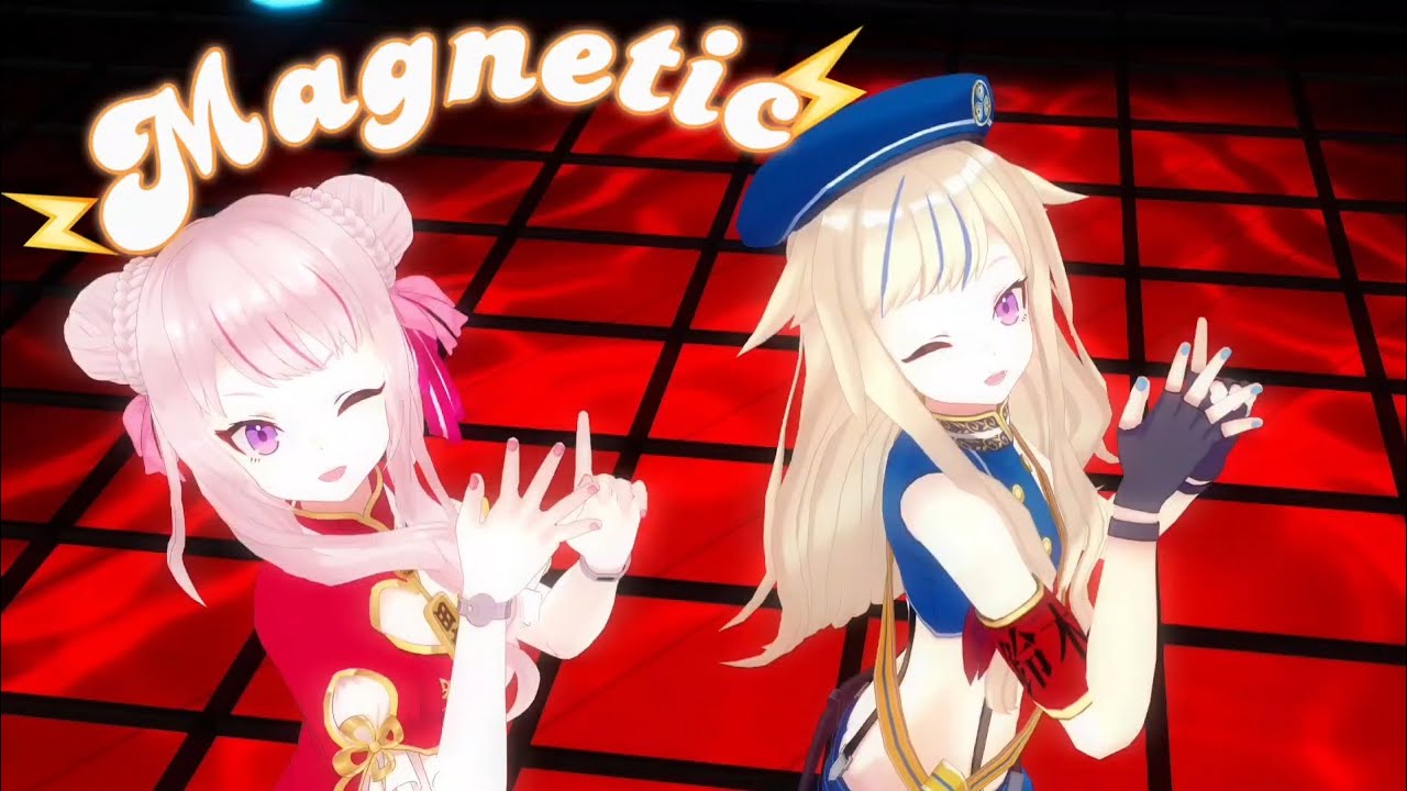 【ヒメヒナMMD】Magnetic ILLIT(アイリット) - YouTube