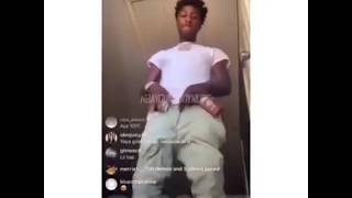 NBA YoungBoy Plays New Music On Instagram Live With Ben10