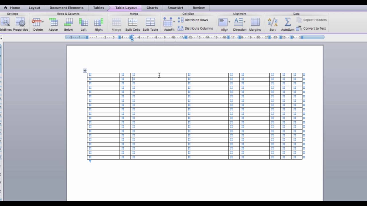 Wrangling MSWord Tables Autofit Columns YouTube