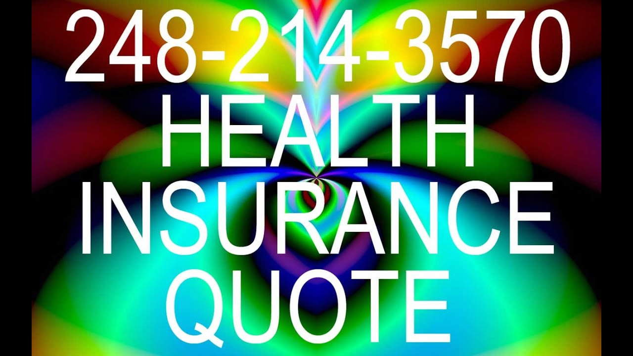 Family Health Insurance Quotes in Michigan 248-214-3570 - YouTube
