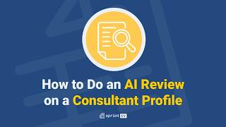 How to do an AI Review on a Consultant Profile