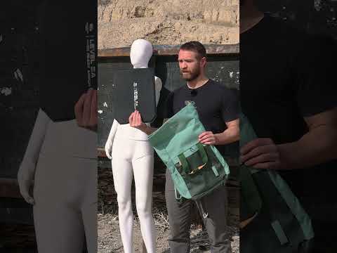 Testing Our Level IIIA Backpack Armor #predatorarmor #bodyarmor#backpack #selfdefense #military