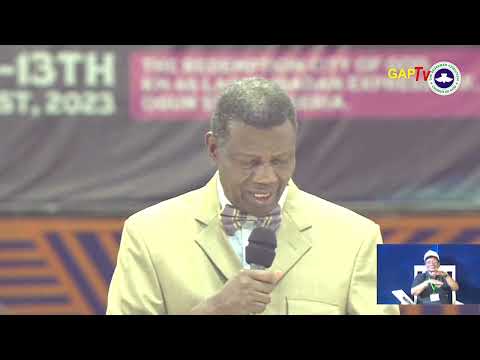 Pastor E A Adeboye Sermon at RCCG HOLY GHOST CONVENTION 2023 - DAY 4